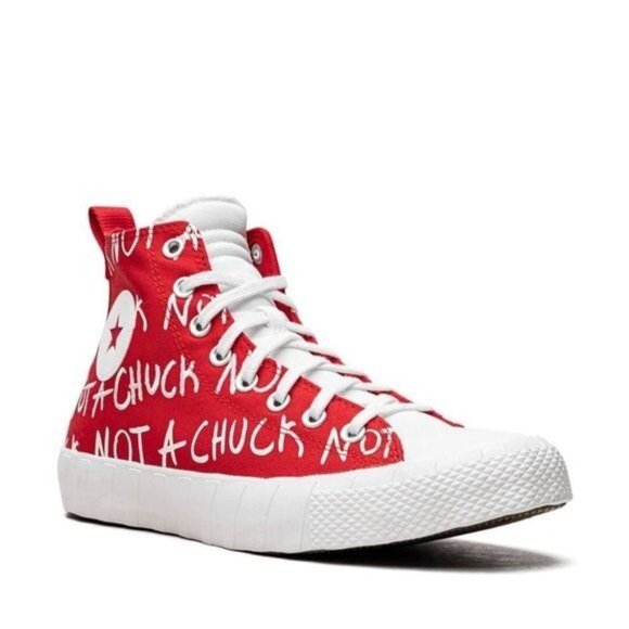 Converse High Tops 9 RedUNT1TL3D Not A Chuck